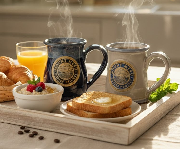 Mount Meru Ceramic Handmade Coffee Mug