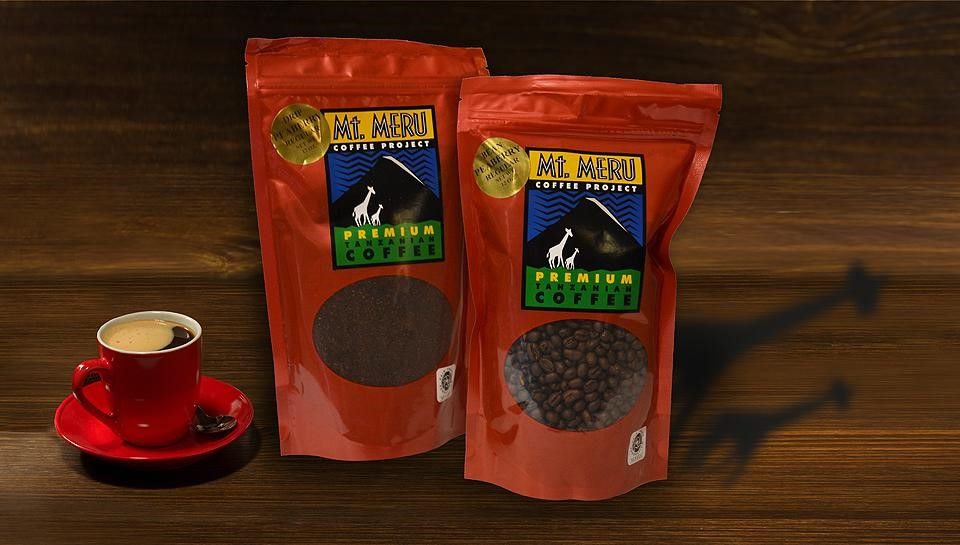 Enjoy Mt. Meru Premium Peaberry Coffee